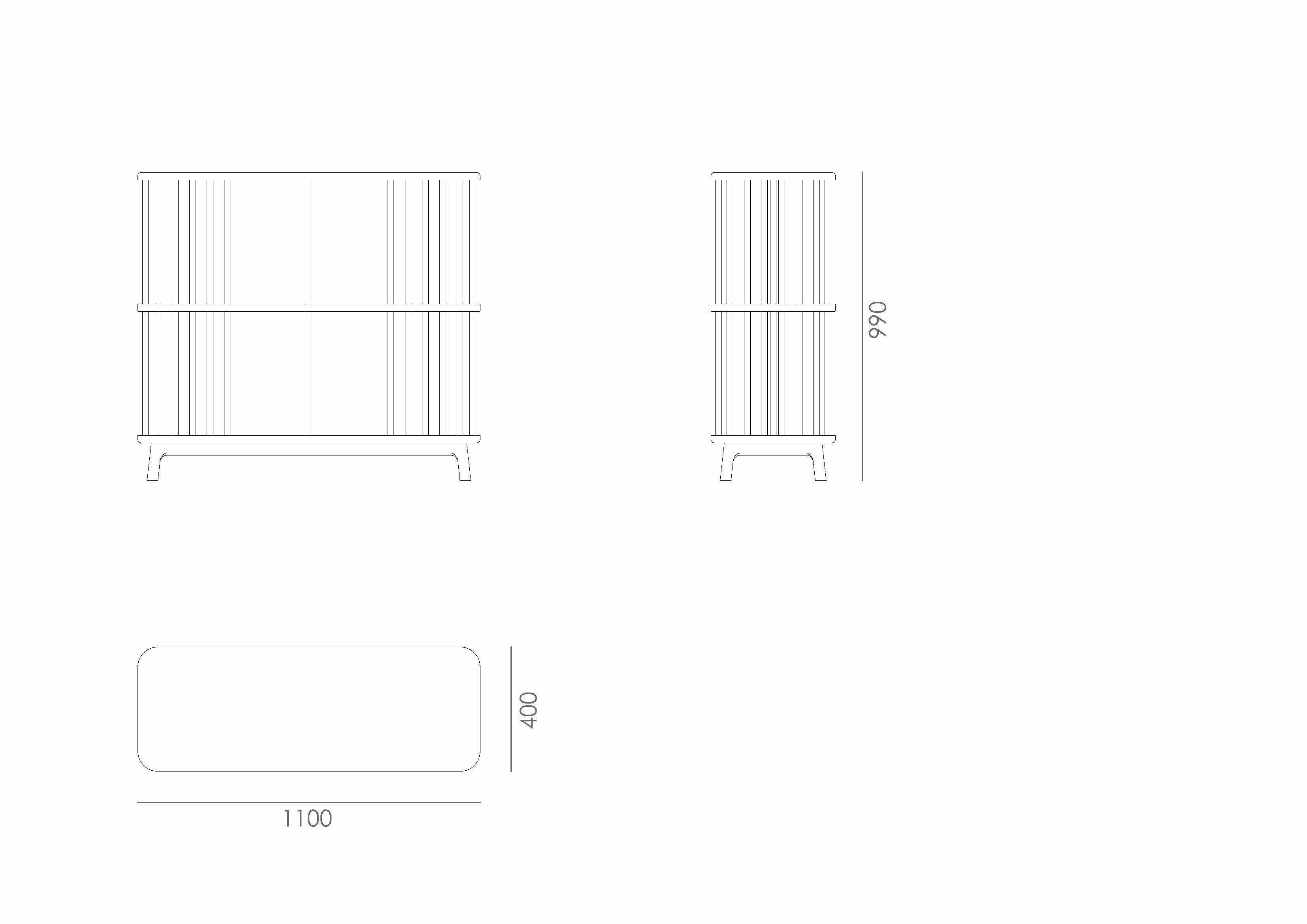 detail Bast Shelf